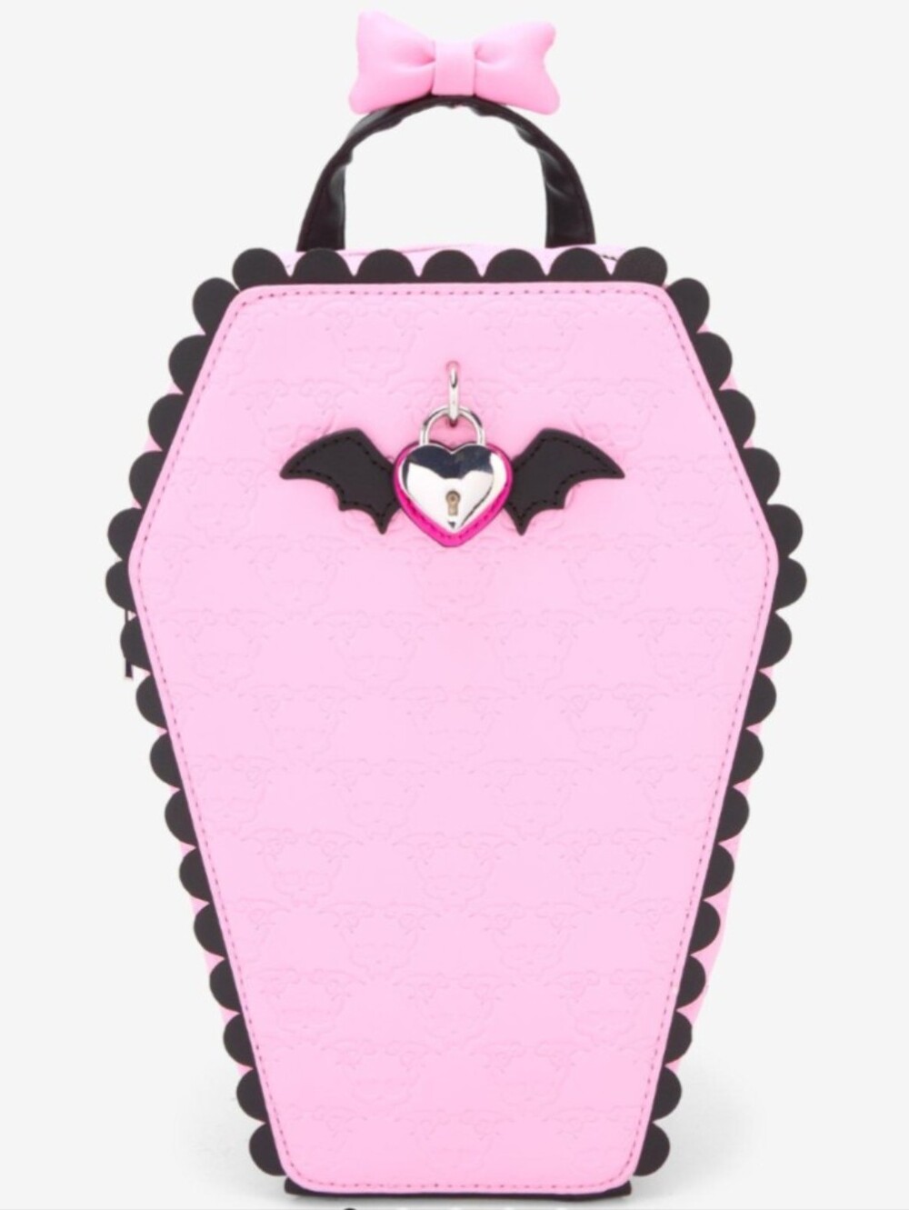 Monster High Draculaura Coffin Mini Backpack Purse Pink & Black New With Tags!